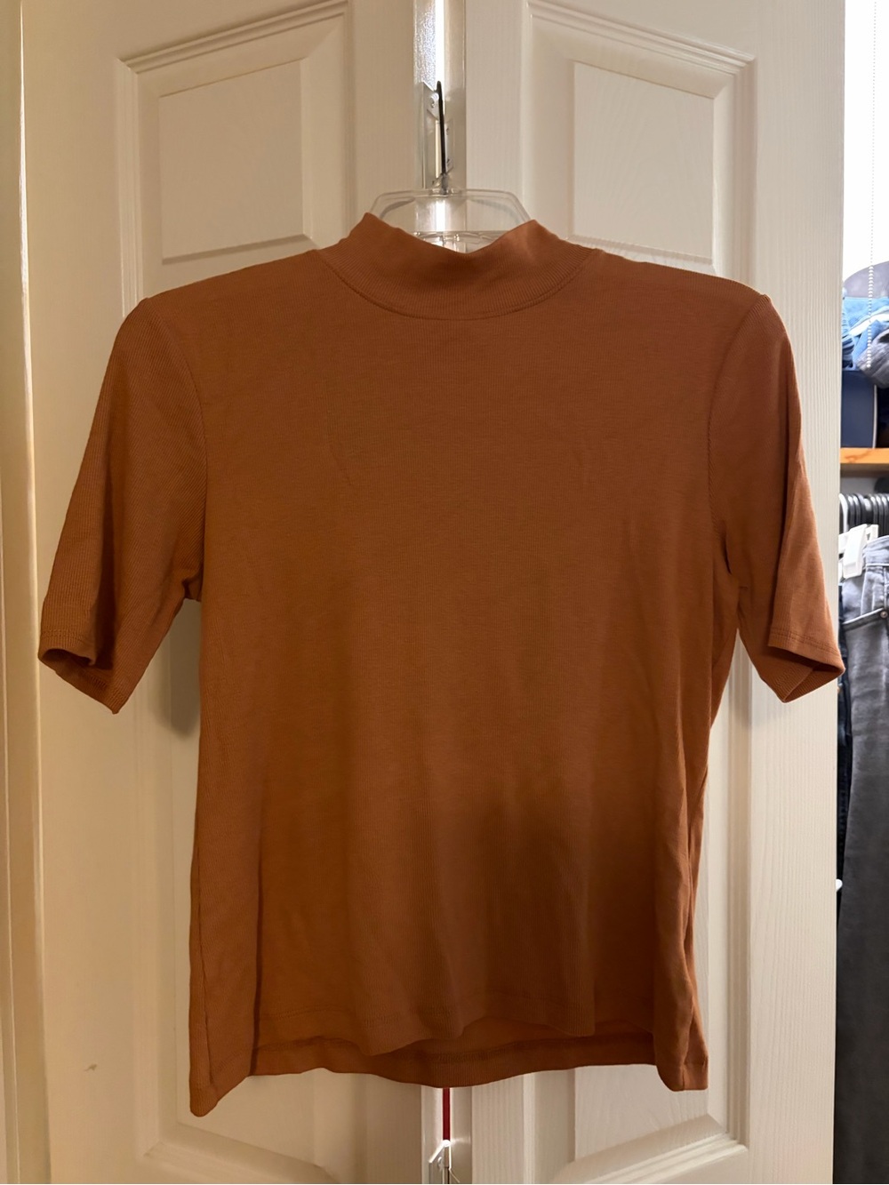 Women’s Short Sleeve Mock Neck Shirt